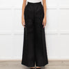 Valentino Black Wide Tuxedo Trousers