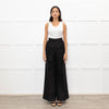 Valentino Black Wide Tuxedo Trousers