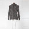 Comme des Garcons Homme Plus Black And White Polka Dot Blazer