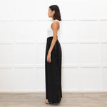 Valentino Black Wide Tuxedo Trousers