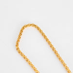 Otiumberg Gold Vermeil Chunky Chain Necklace With Diamond-Encrusted Bolt Clasp