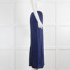 Dorothee Schumacher Blue Satin Slip Skirt
