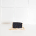Louis Vuitton Navy Monogram Felicie Pochette Bag