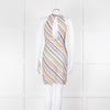 Missoni Multicoloured Metallic Stripe Crochet Dress