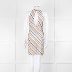 Missoni Multicoloured Metallic Stripe Crochet Dress