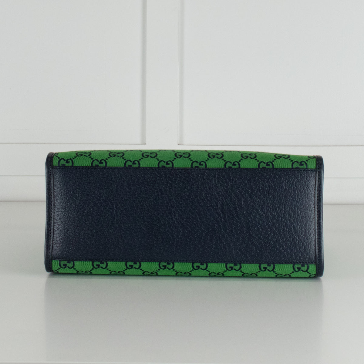 Gucci GG Green Canvas Small Tote Bag