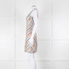 Missoni Multicoloured Metallic Stripe Crochet Dress