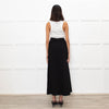 Rodebjer Black Straight Midi Skirt