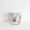 Michael By Michael Kors Silver Large Tote Bag