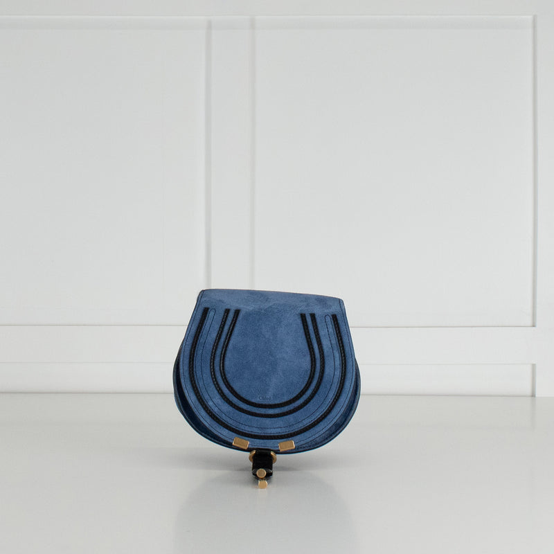 Chloe Bicolour Deep Denim Small Marcie
