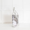 Michael By Michael Kors Silver Large Tote Bag