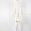 Devotion Twins Cream Tiered Mini Dress
