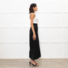 Nina Ricci Black Gathered Detail Long Pencil Skirt