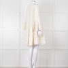 Devotion Twins Cream Tiered Mini Dress