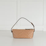 Gucci GG Nude Quilted Leather Shoulder Bag