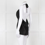 Cami NYC Black Silk and Lace Halterneck Camisole