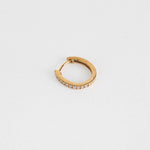 Otiumberg Diamond and 9ct Yellow Gold Hoop