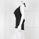 Cami NYC Black Silk and Lace Halterneck Camisole