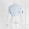 Fiorucci Baby Blue Angel Cropped T-Shirt