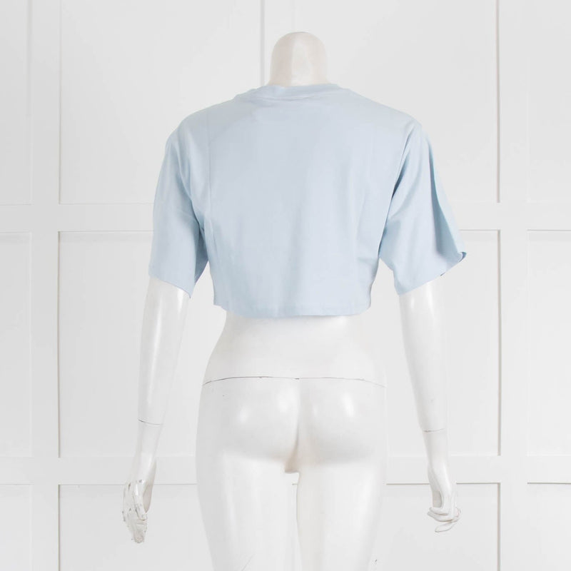 Fiorucci Baby Blue Angel Cropped T-Shirt