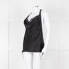 Cami NYC Black Silk and Lace Halterneck Camisole