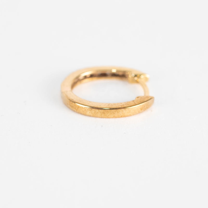 Otiumberg Diamond and 9ct Yellow Gold Hoop