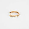 Otiumberg Diamond and 9ct Yellow Gold Hoop