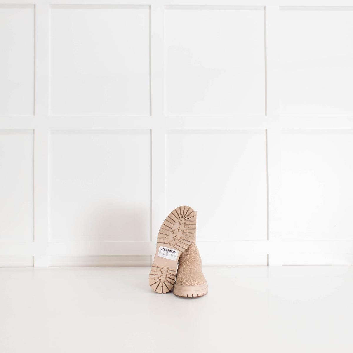 Gianvito Rossi Beige Stretch Chunky Sock Boots