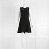 Rag & Bone Black Eyelet Detail Shift Dress