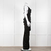 Jacquemus Black Side Ruched Le Papier Dress