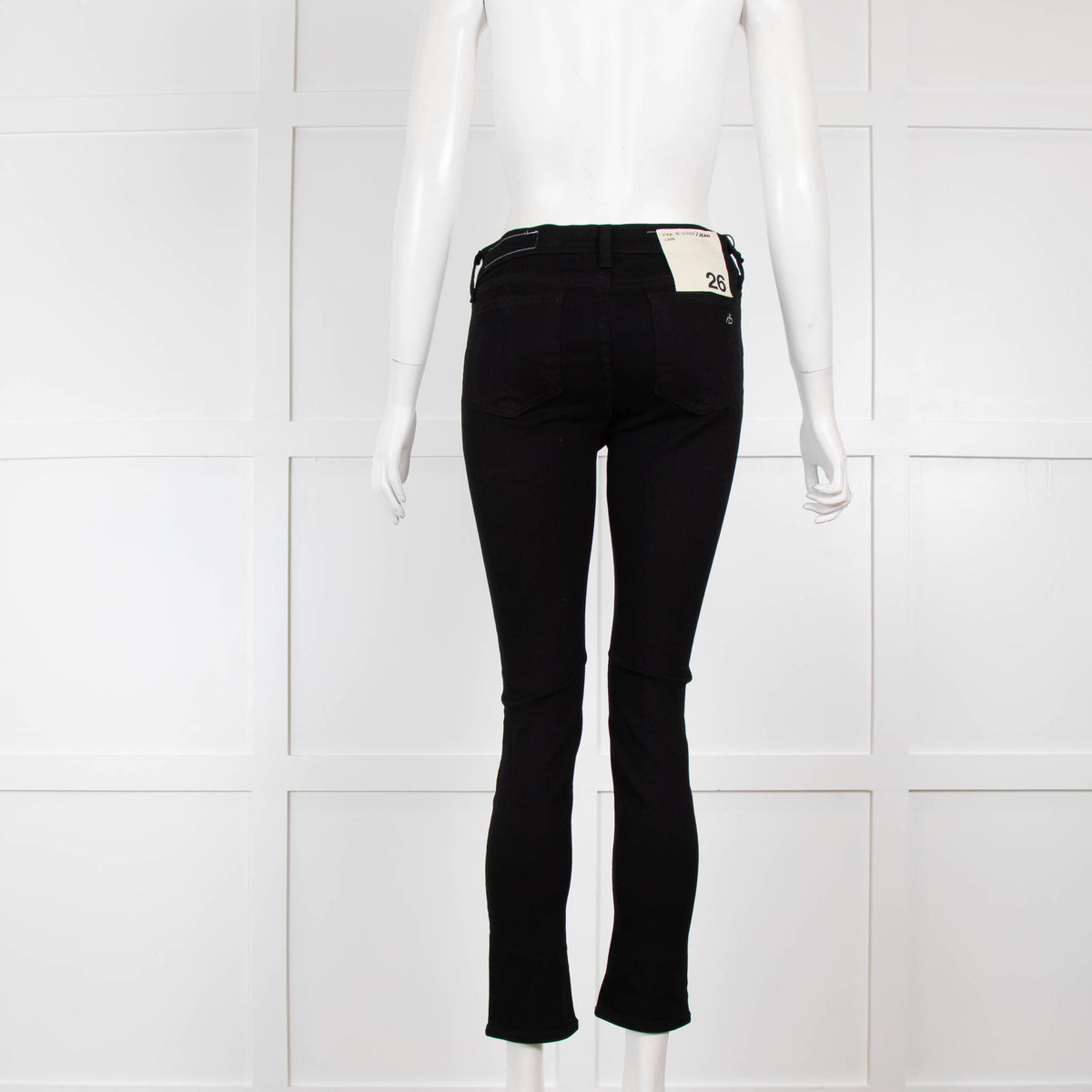 Rag & Bone Black Capri Jeans