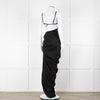 Jacquemus Black Side Ruched Le Papier Dress