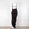 Jacquemus Black Side Ruched Le Papier Dress