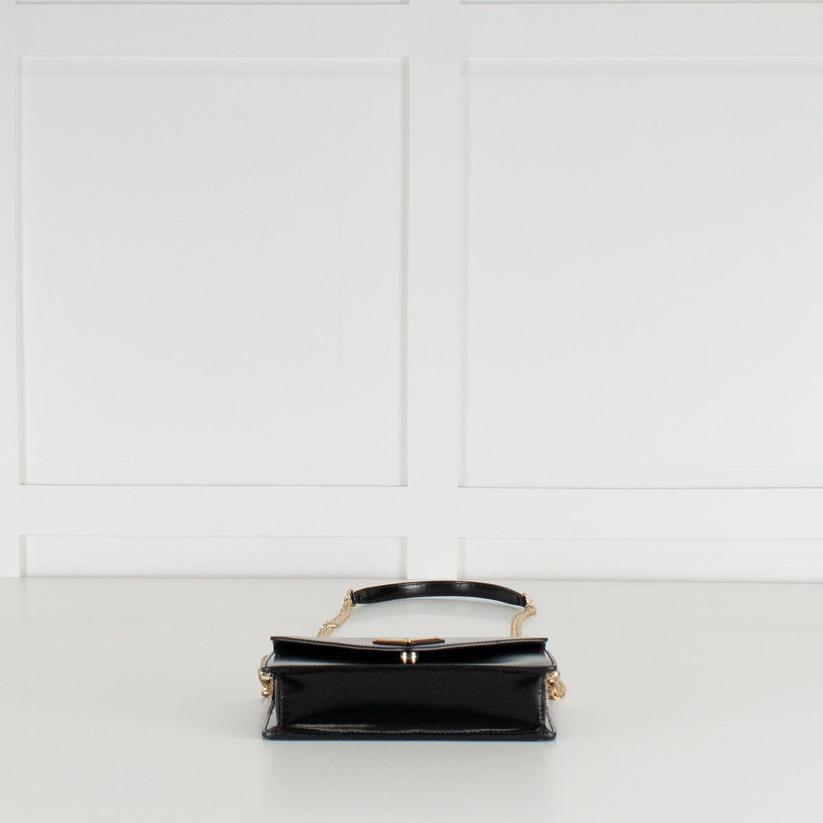 Prada Black Vitello Move Mini Chain Crossbody