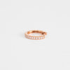 Otiumberg Rose Gold and Diamond Hoop