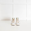 Gucci White Logo High Top Canvas Trainers