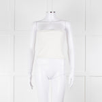 Wardrobe NYC White Stretch Jersey Tube Top