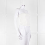 Wardrobe NYC White Stretch Jersey Tube Top
