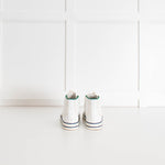 Gucci White Logo High Top Canvas Trainers