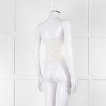 Wardrobe NYC White Stretch Jersey Tube Top