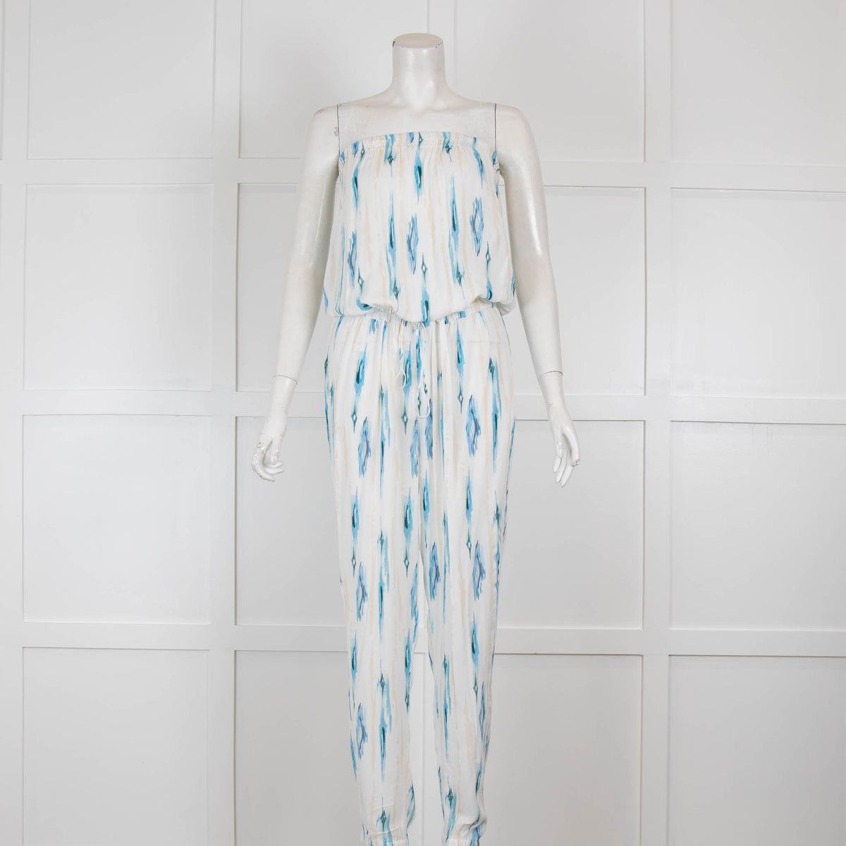 Heidi Klein Patterned Off the Shoulder Jumpsuit