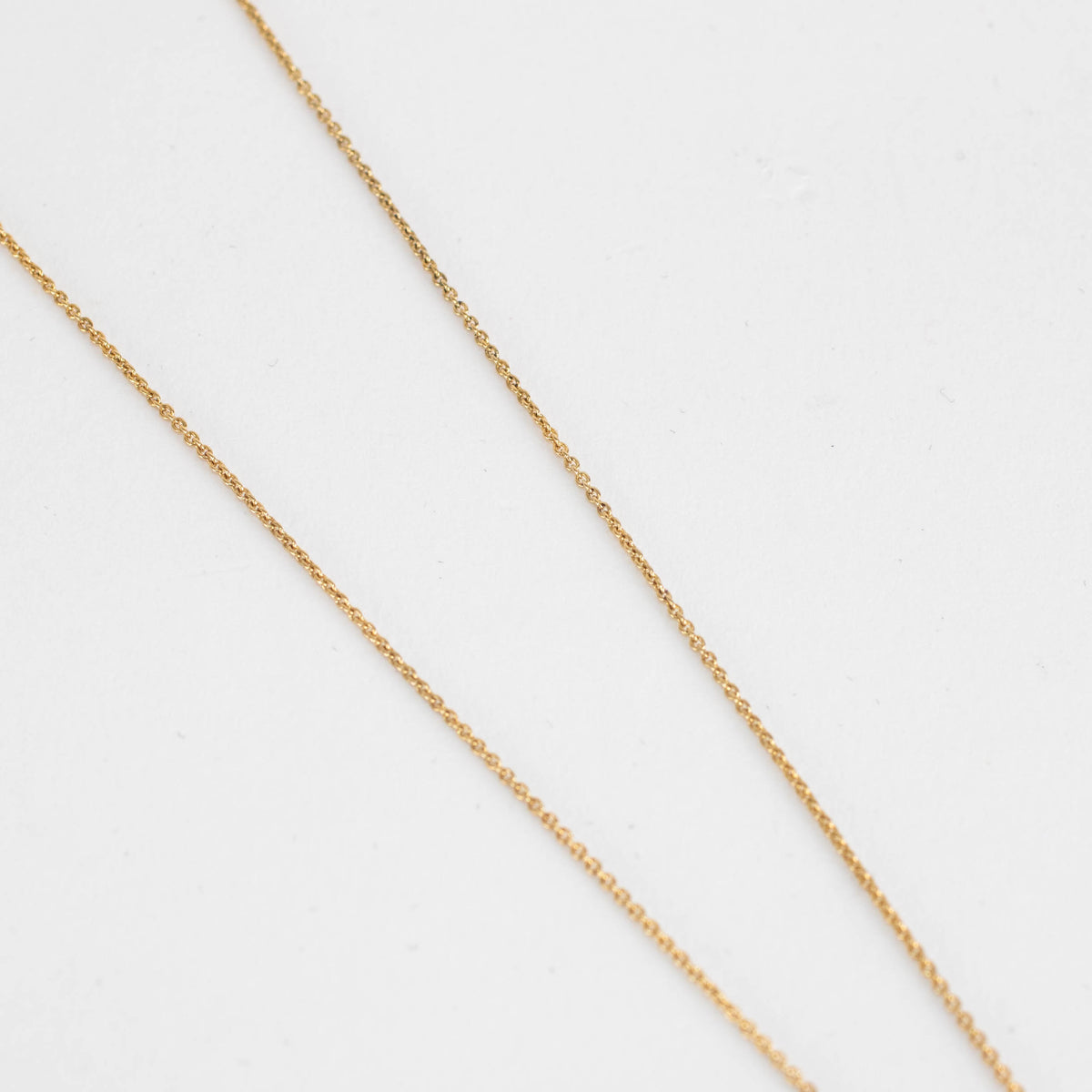 Otiumberg Gold Vermeil Delicate Necklace With Flat Round Branded Disc