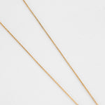 Otiumberg Gold Vermeil Delicate Necklace With Flat Round Branded Disc
