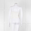 Wardrobe NYC White Stretch Jersey Tube Top