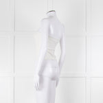 Wardrobe NYC White Stretch Jersey Tube Top