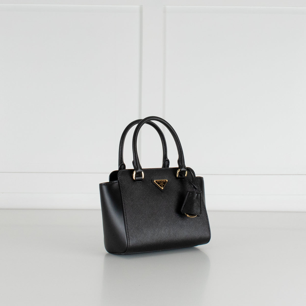 Prada Black Saffiano Small Crossbody Bag