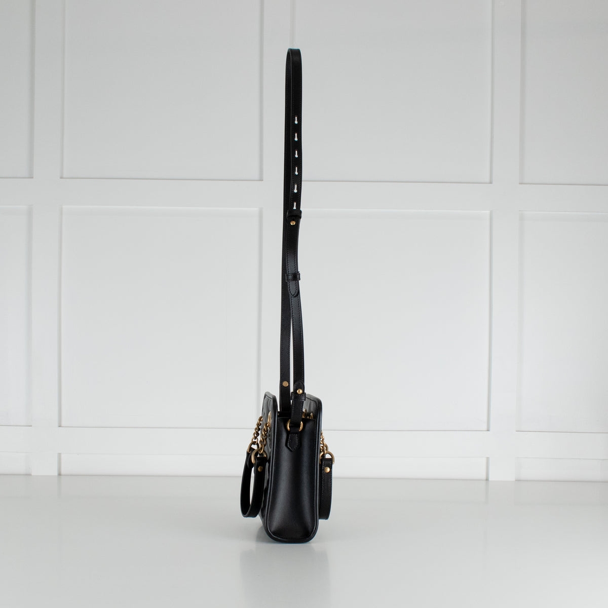 Gucci Black Marmont Matelasse Mini Bag