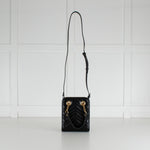 Gucci Black Marmont Matelasse Mini Bag