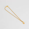 Otiumberg Gold Vermeil Chain with Wave Pendant  Necklace