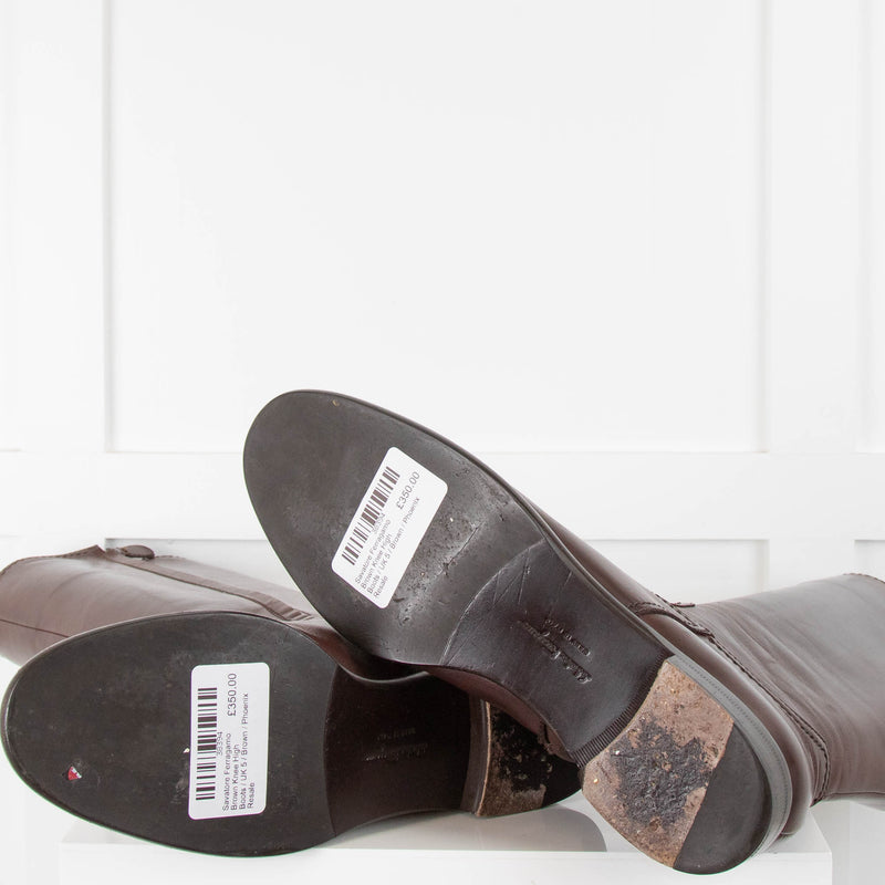 Ferragamo brown store
